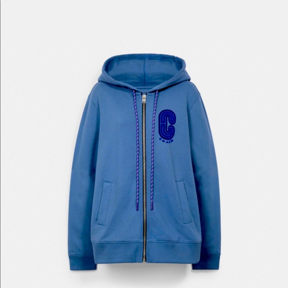 Coach patch hoodie.  NWT